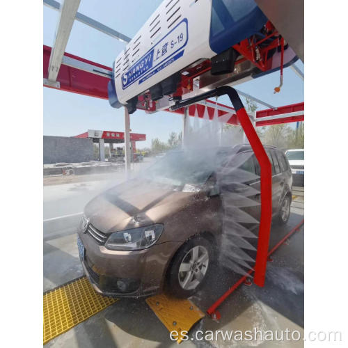 Elevadores de máquina de lavado de autos sin contacto con bomba de agua